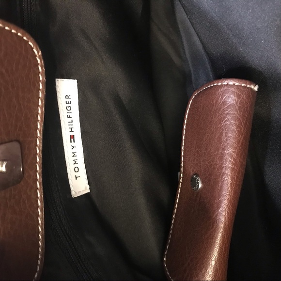 ❗️❗️❗️👜Brown Leather Tommy Hilfiger 👜 - Picture 8 of 8